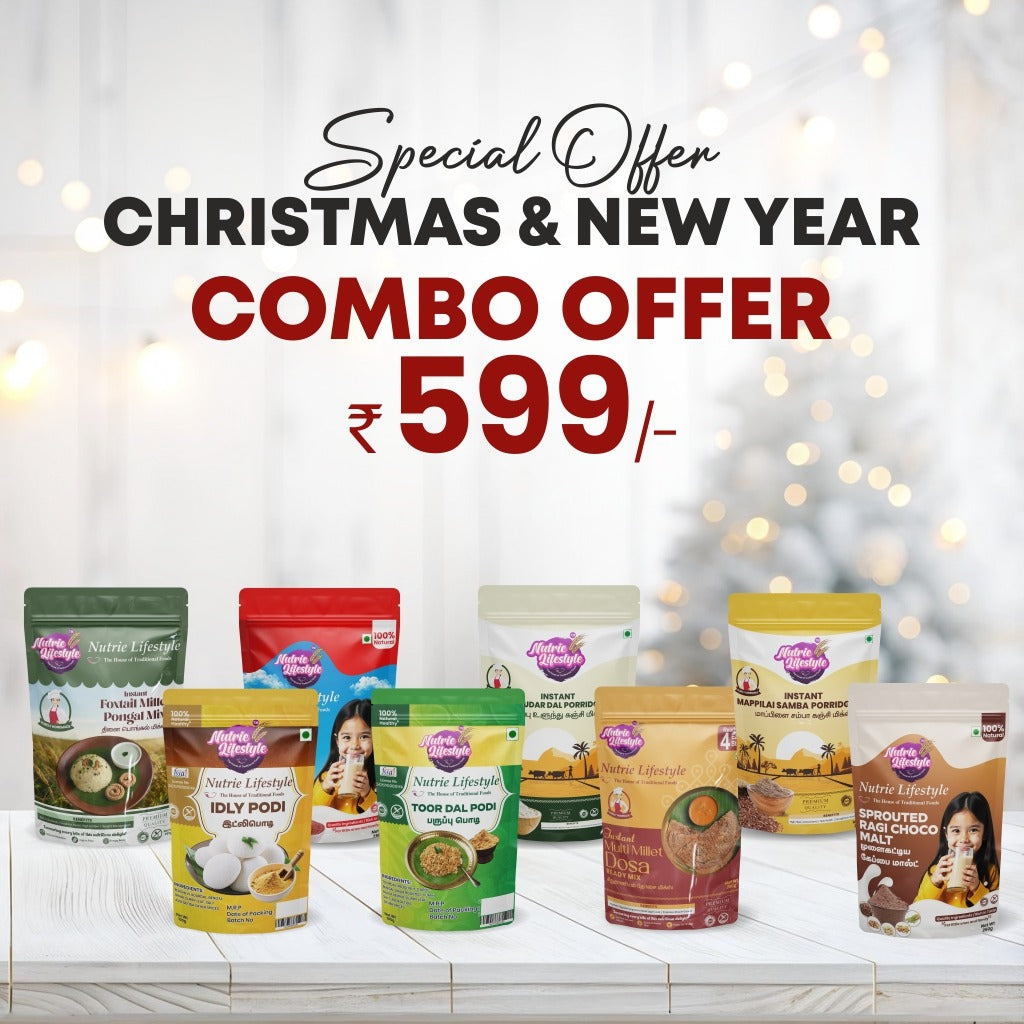 Nutrie Lifestyle Christmas & New Year Special Combo – 8 Traditional Health Mixes