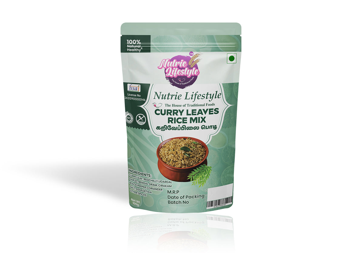 Curry Leaves Rice Mix Podi